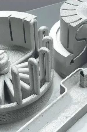 3d gedruckte stahlkomponenten industriedesign