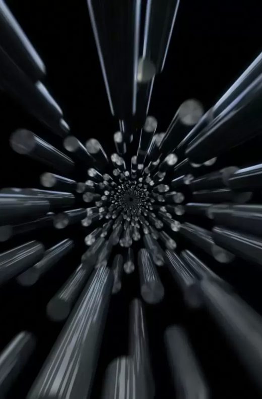 Stabstahl dynamik abstrakt