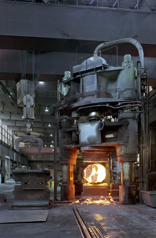 Schmieden von werkzeugstahl presse